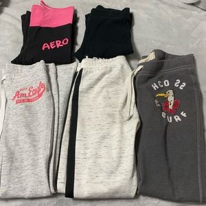 Five pairs of comfy pants